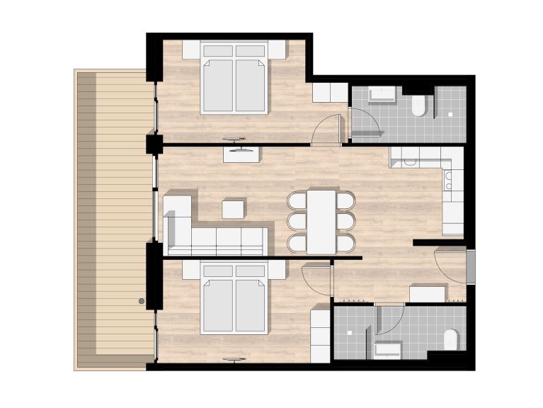 Chalet-apartment AlpenParks Hochkönig