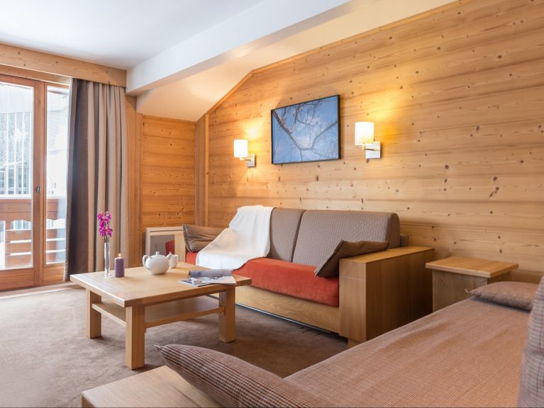 Apartment Les Chalets du Forum with cabin