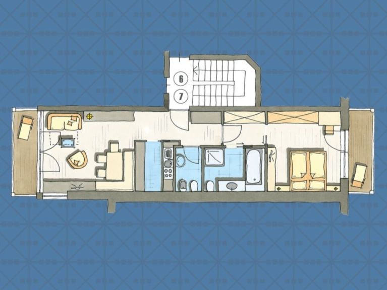 Chalet-apartment Ciasa Agreiter balcony