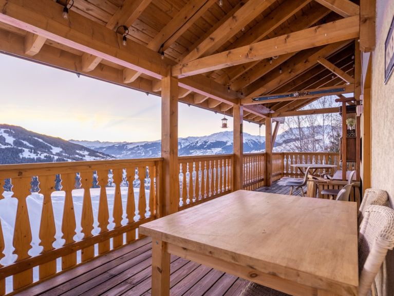 Chalet De Vallandry Ekseption with sauna