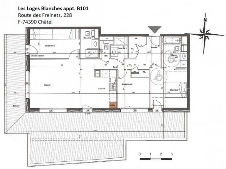 Apartment Les Loges Blanches 1st floor