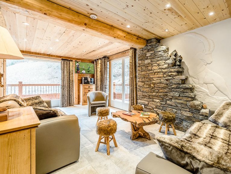 Chalet Le Pré Suzette, with sauna and outdoor whirlpool