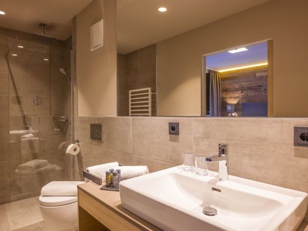 Apartment Postresidenz Grünberg with private infrared cabin