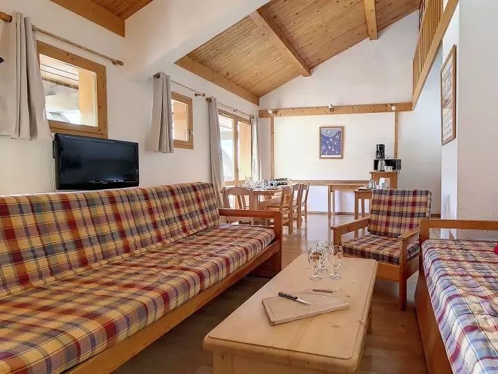 Apartment Résidence Le Hors Piste with mezzanine