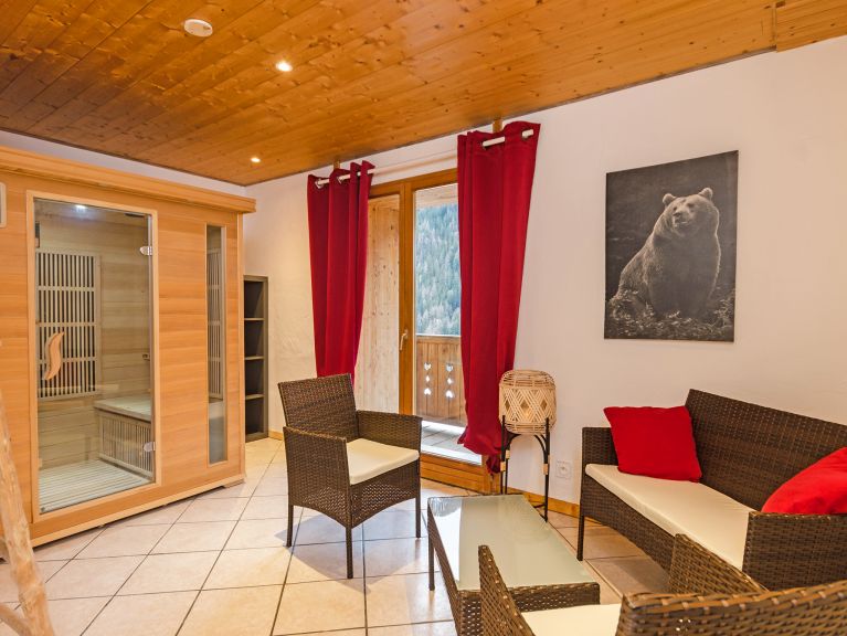Chalet Ulysse with infrared sauna