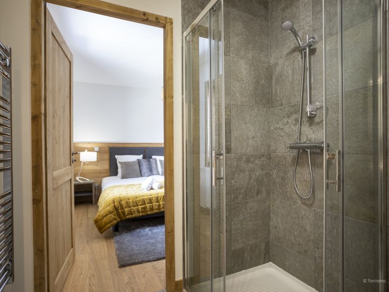Chalet-apartment Le Diamant des neiges Mountain view