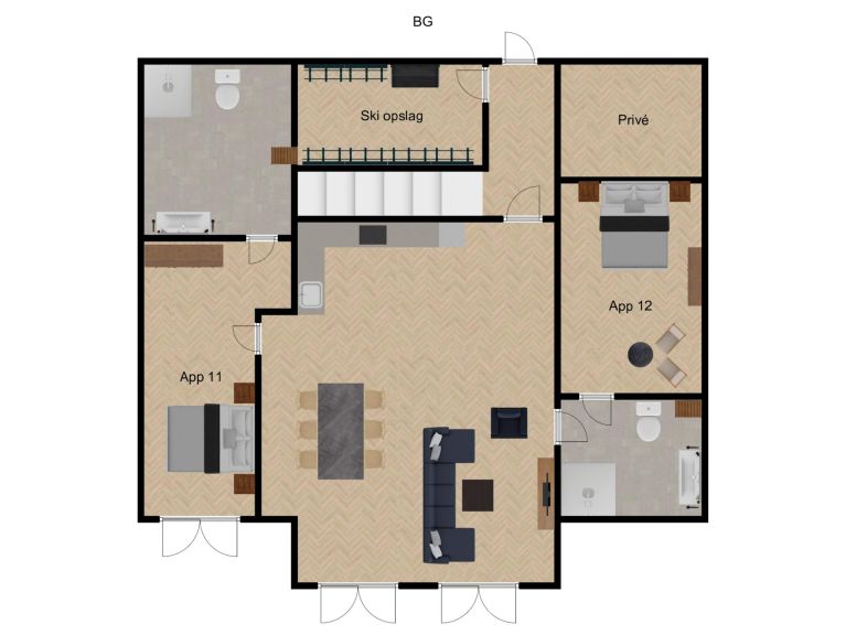 Chalet Gabl including catering
