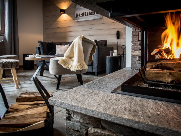 Chalet-apartment Résidence Skadi with fire place