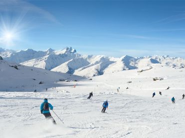 Skiers on the slopes