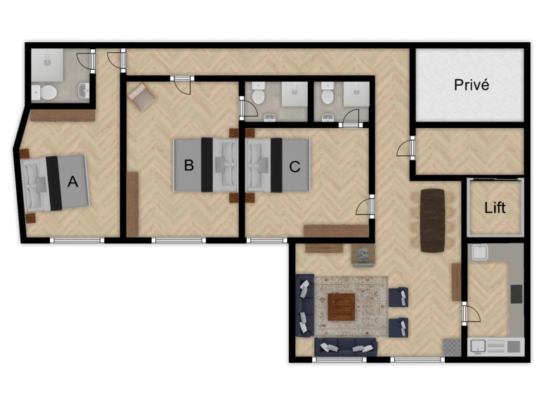 Chalet-apartment Rendlblick Cirrus - including catering