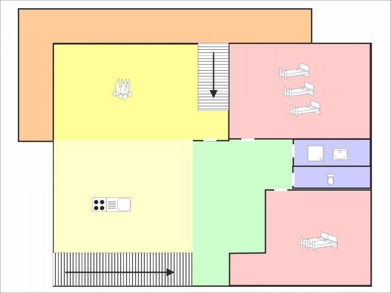 Chalet Carella with sauna