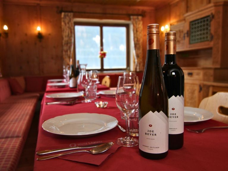Chalet Zoller catering included