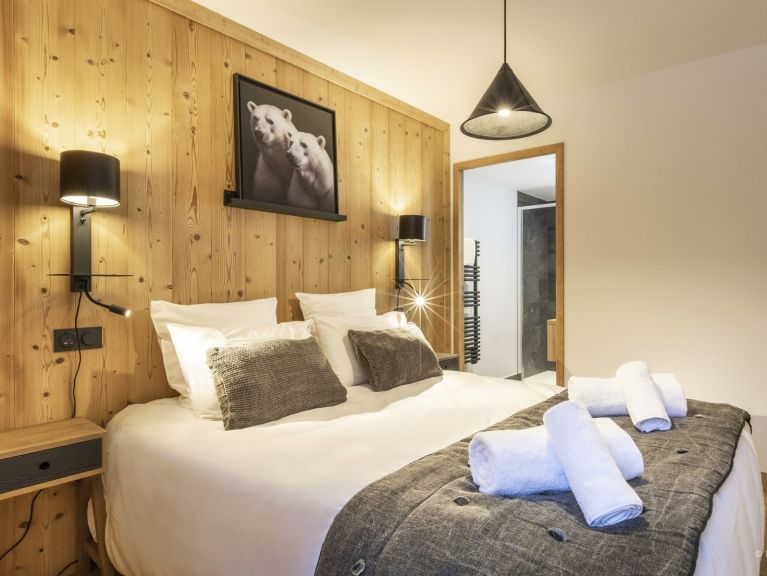 Chalet-apartment Le Flocon Blanc Mountain view