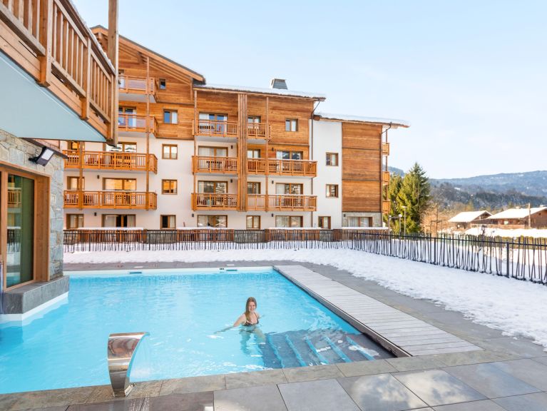 Apartment Club MMV Samoëns Village mountain view