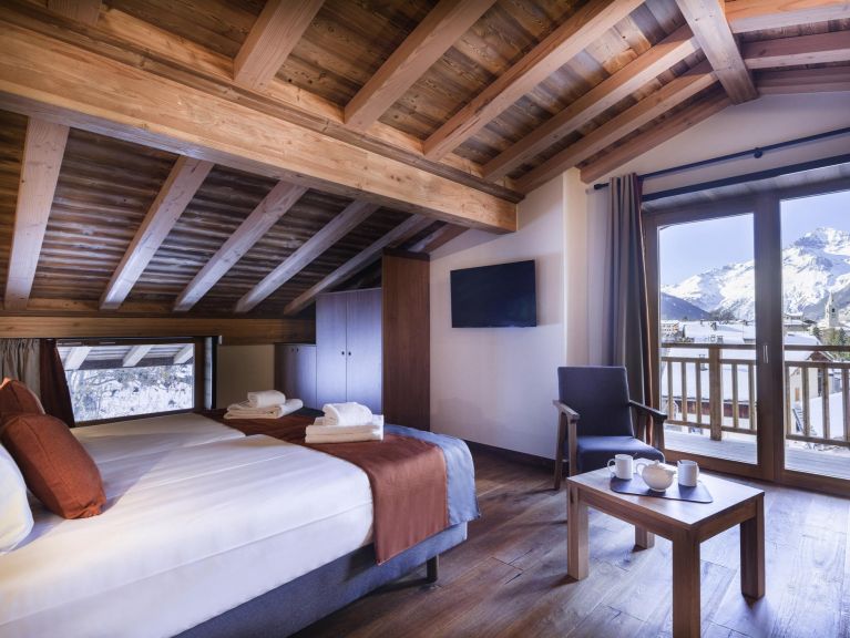 Chalet-apartment Les Balcons Platinium Val Cenis with private sauna