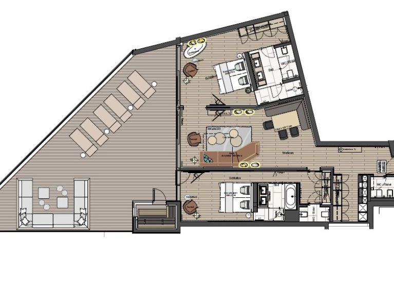 Chalet-apartment Mountain Lofts Bergkristall
