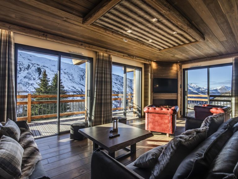 Chalet-apartment Lodge PureValley with private outdoor sauna