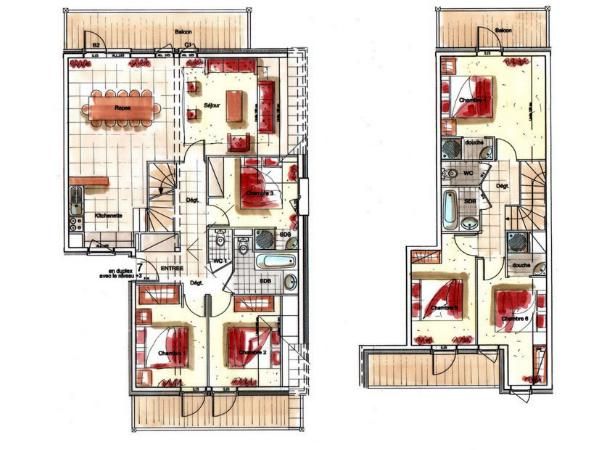 Chalet-apartment des Neiges Hermine