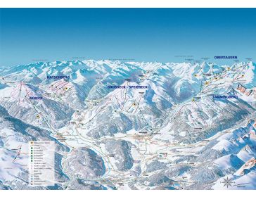 Piste map Lungau