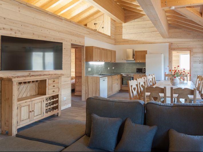 Chalet-apartment Emma with wood stove