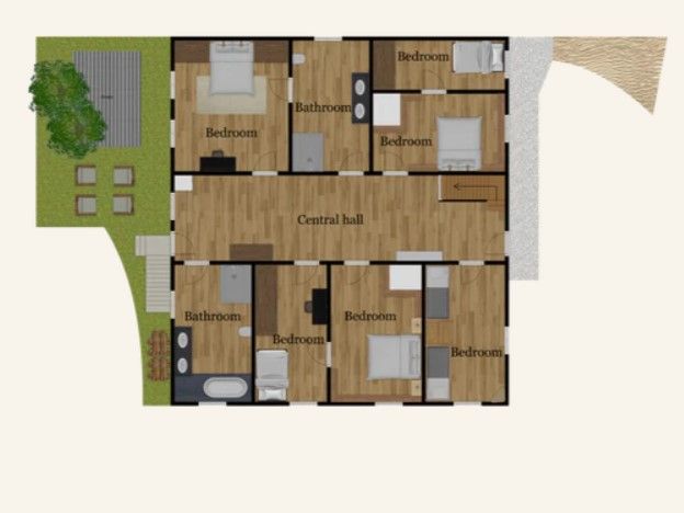 Chalet Casa Tra Cime max. 8 adults and 2 children