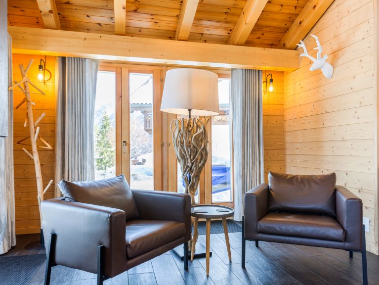 Chalet Quatre Vallées with private sauna