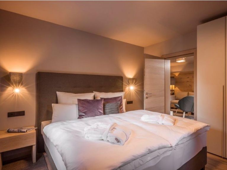 Apartment Postresidenz Grünberg with private infrared cabin