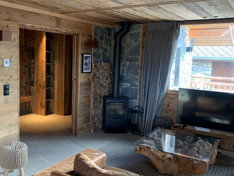 Chalet De Vallandry La Charrue with private wellness
