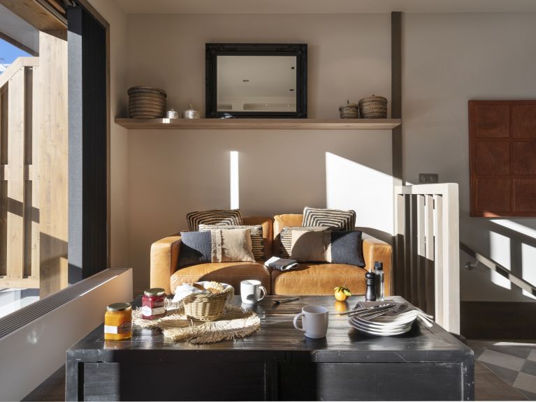 Apartment Résidence Montagnettes Ynycio with private sauna