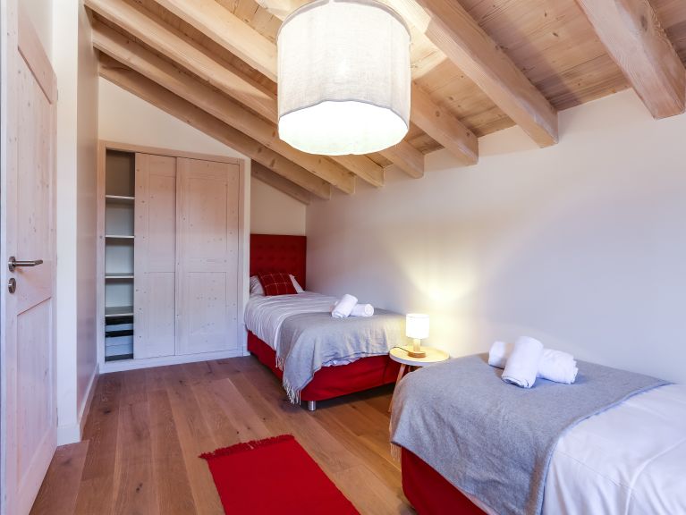 Chalet-apartment Le Hameau de Barthélémy mountain view