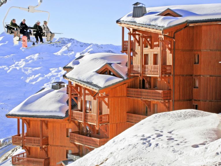 Les Balcons de Val Thorens with cabin