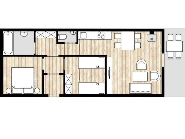 Chalet-apartment AlpenParks Rehrenberg Classic