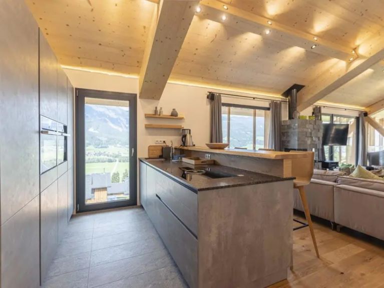 Chalet-apartment Bergresort Hauser Kaibling Chalet with private outdoor pool