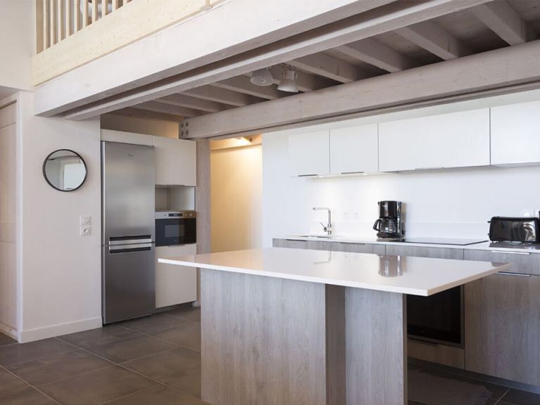 Chalet-apartment Le Hameau de Barthélémy mountain view