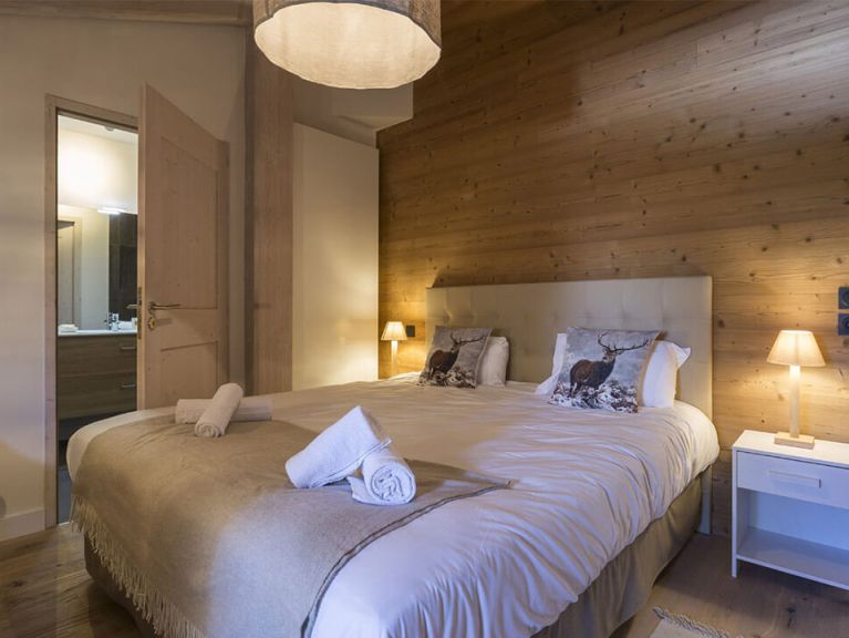 Chalet-apartment Le Hameau de Barthélémy mountain view