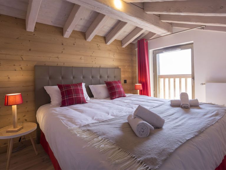 Chalet-apartment Le Hameau de Barthélémy mountain view