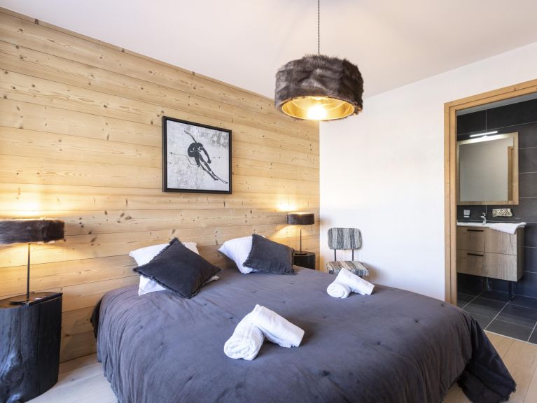 Apartment Neige et Soleil with cabin