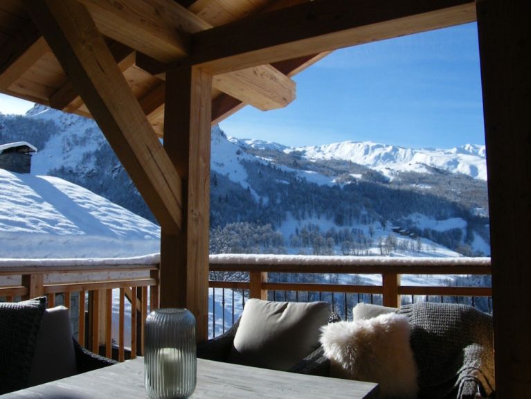 Chalet Caseblanche Augustine with wood stove and sauna