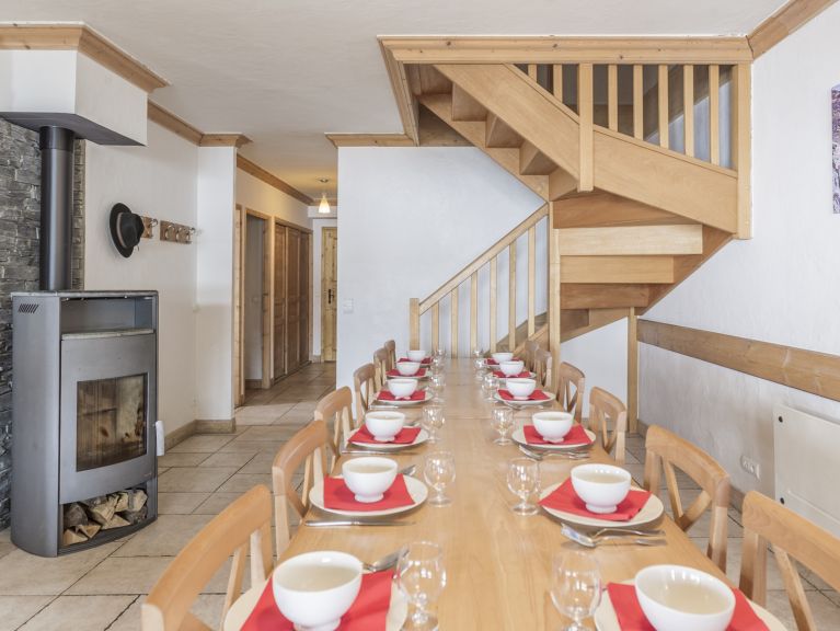 Chalet-apartment Dame Blanche 24 persons (combination 2 x 12) with two saunas