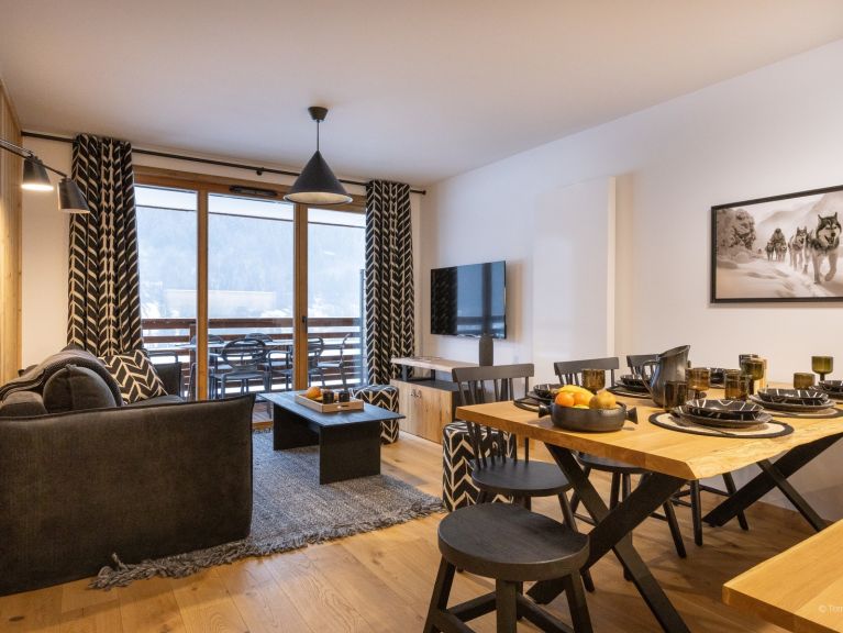 Chalet-apartment Le Flocon Blanc Mountain view