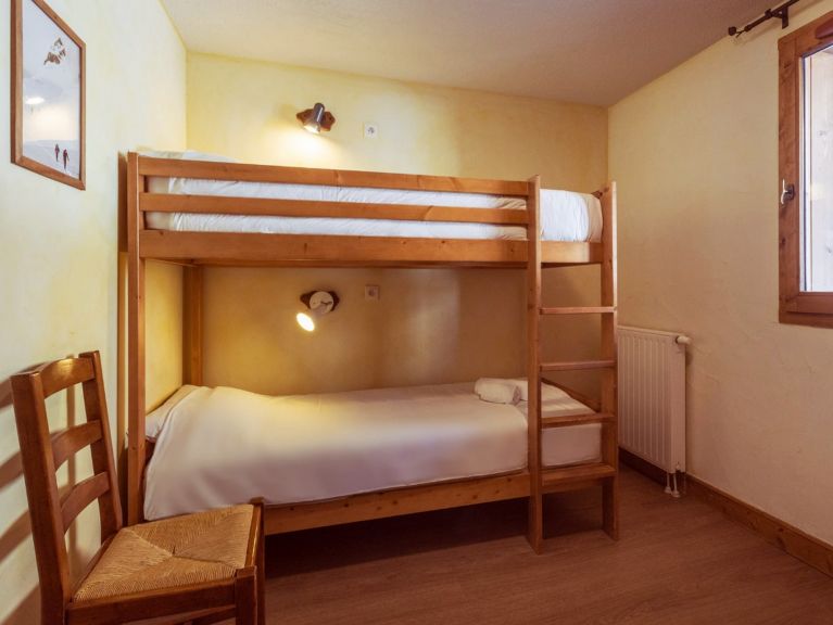 Chalet-apartment Les Balcons de La Rosière with cabin