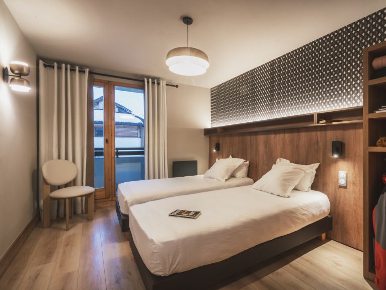 Chalet-apartment Montagnettes Oxalys with fireplace