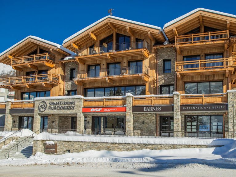 Chalet-apartment Lodge PureValley with private sauna