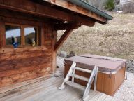 Chalet Les 2 Vallees with outdoor whirlpool and sauna-23