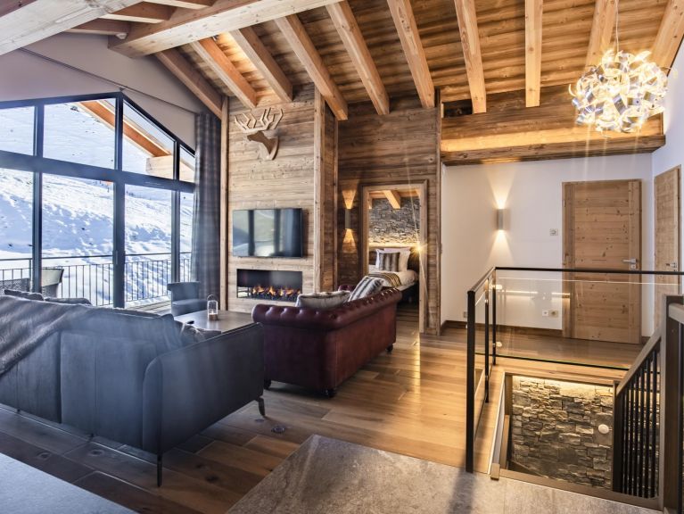 Chalet-apartment Lodge PureValley with private sauna