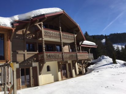 Chalet Adelphine with private whirlpool-1