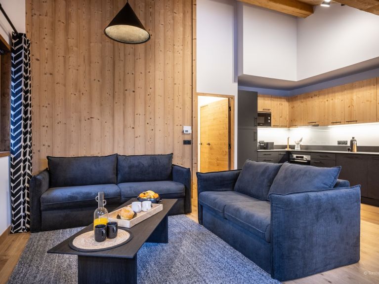 Chalet-apartment Le Flocon Blanc Mountain view