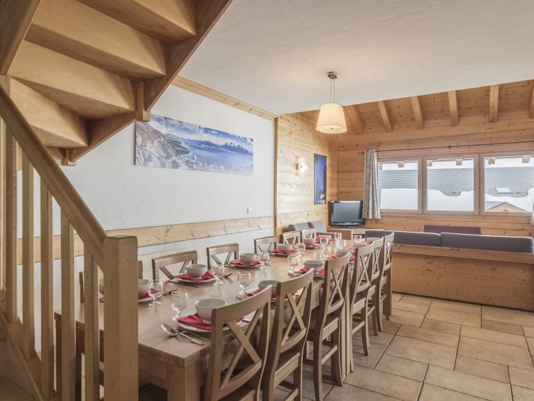 Chalet-apartment Dame Blanche 24 persons (combination 2 x 12) with two saunas