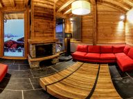 Chalet Adelphine with private whirlpool-6