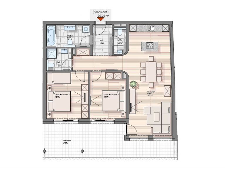 Chalet-apartment Wildkogelresorts Type IIb